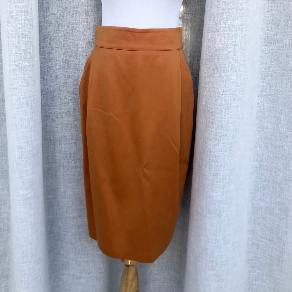 Byblos mustard yellow pencil skirt